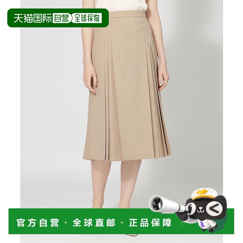 1h可退 日本直邮EPOCA 女士侧褶中长裙 M5S03408__