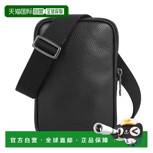 日本直邮Pebble Leather 艾登 斜挎包 CS044 QBBK 单肩包黑色