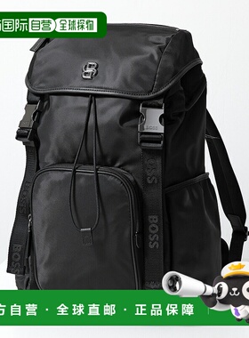 日本直邮HUGO BOSS 背包 BB Backpack 50516809 男士 斜纹 背包