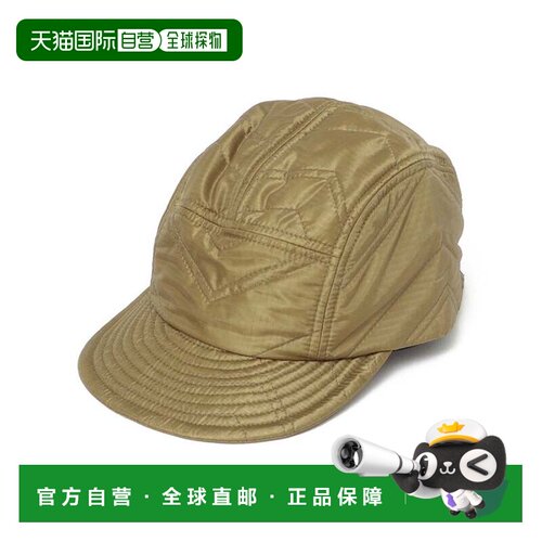 日本直邮MOUNTEN. 帽子 浅卡其色 锯齿绗缝