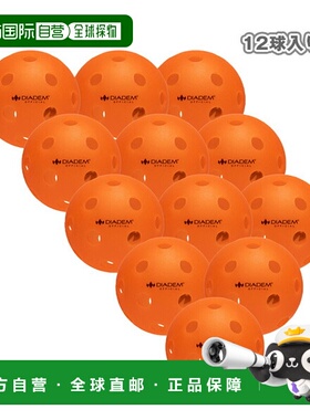 日本直邮Diadem 官方室内匹克球12 个球（TPB007）