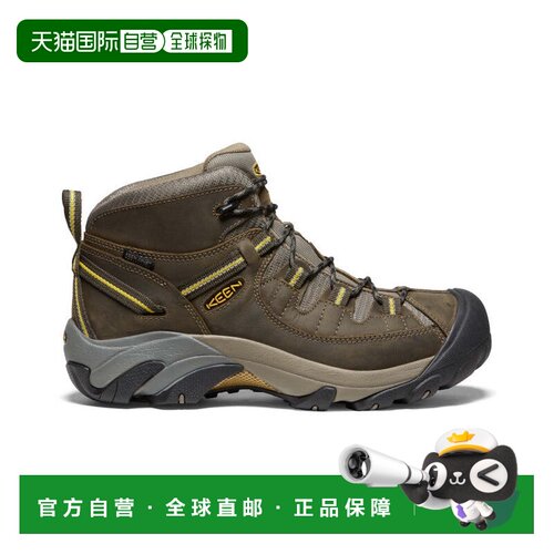 日潮跑腿keen科恩 男士 Targhee Two Mid 户外防水徒步登山鞋 100
