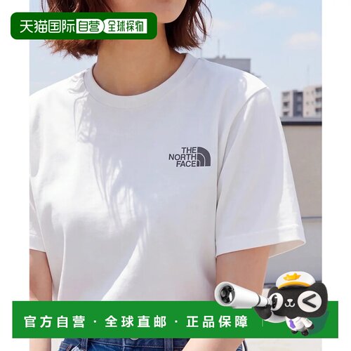 日本直邮THE NORTH FACE 纯棉短袖圆领T恤 白色北面运动