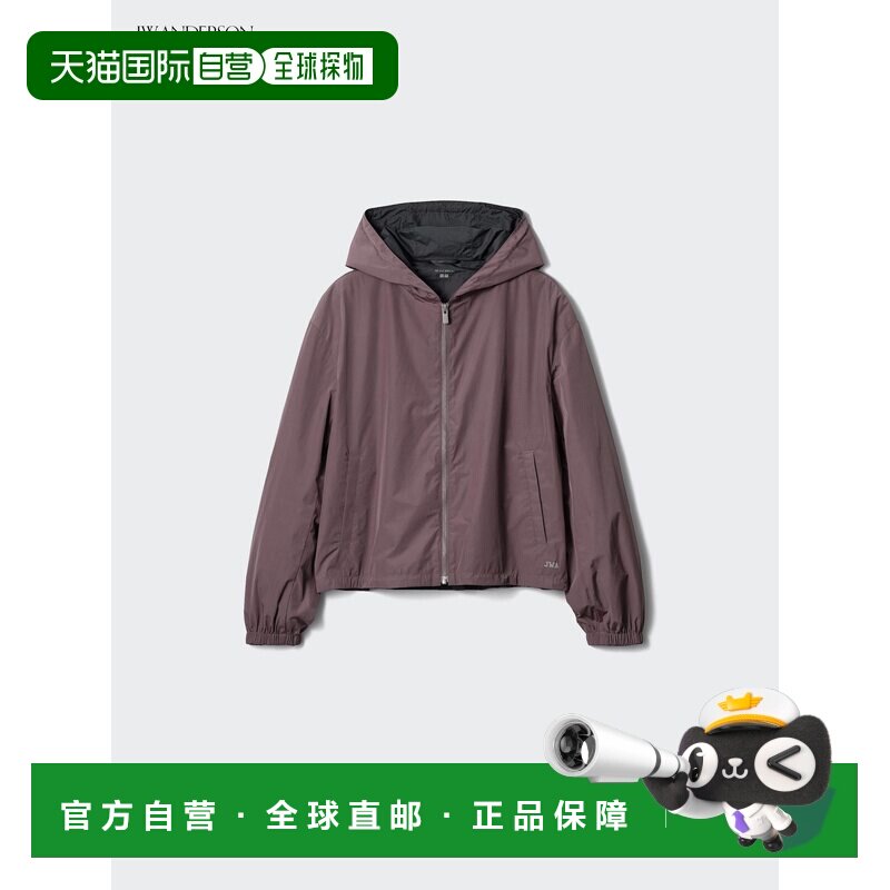 日潮跑腿UNIQLO优衣库 防风短款派克大衣外套 484022