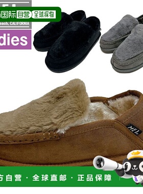 日本直邮MEI 女士毛绒莫卡辛鞋 SHL253113