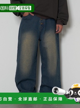 日本直邮CIAOPANIC男士宽松复古水洗牛仔裤 CPZ2052403A0001
