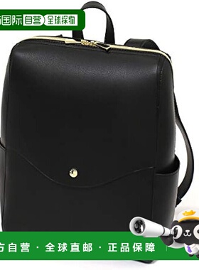 【日本直邮】Legato Largo 女士背包 轻便A4均码黑色LG-P0114