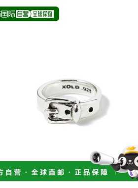 1h可退 日本直邮XOLO JEWELRY 男士银色扣环设计戒指 独特个性 高