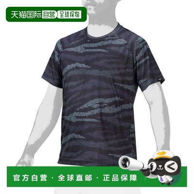 日本直邮MIZUNO 青少年图形半袖T恤 12JABT6709(Jr) 棒球衫运动服