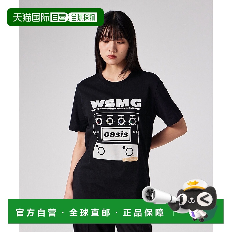 1h可退 日本直邮Paul Smith 女装 × Oasis 联名 WSMG 半袖T恤 男