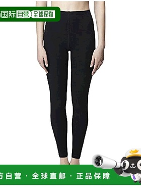 【日本直邮】美津浓Mizuno女士发热保暖打底裤C2JB9814 黑色S潮流