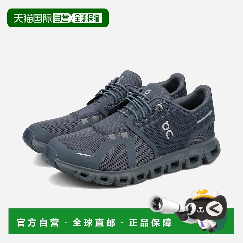 日本直邮ON CLOUD 6 (W) 女士低帮运动鞋海军蓝/石色3WF10061580