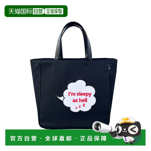 日本直邮ROOTOTE 3540 托特包 子母包 对话框刺绣 休闲 棉质 轻便