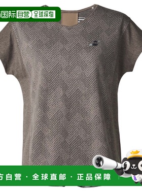 日本直邮BABOLAT 女士VS短袖衬衫 网球服 [BWG5371-BW]速干