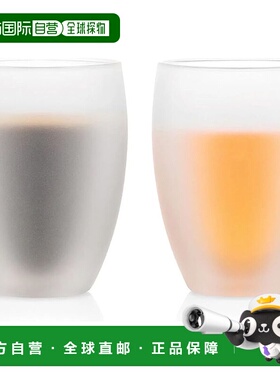 【日本直邮】Bodum波顿 杯子 350ml 2 件套 保温保冷4559-143SI
