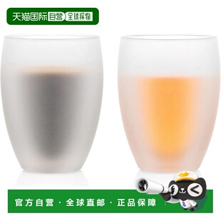【日本直邮】Bodum波顿 杯子 350ml 2 件套 保温保冷4559-143SI