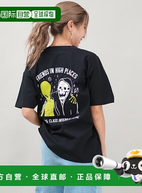 1h可退 日本直邮LURKING CLASS 女士宽松街头风T恤 ST25STM02W