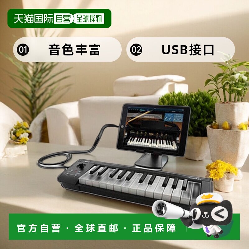 自营|Denon天龙MICROKEY25MIDI USB键盘编曲钢琴键盘音乐便携