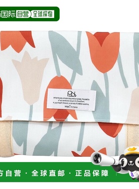 【日本直邮】[2025] Wpc.Patterns 防水旅行袋 盛开的郁金香 红色