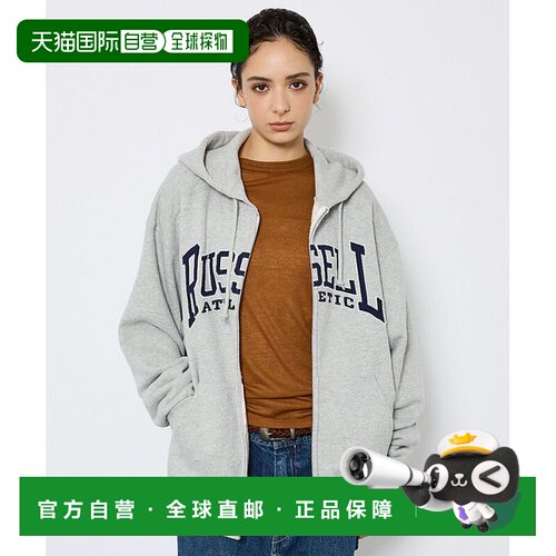 日本直邮ABAHOUSE RUSSELL ATHLETIC 卫衣 前胸标志款帽衫连帽衫