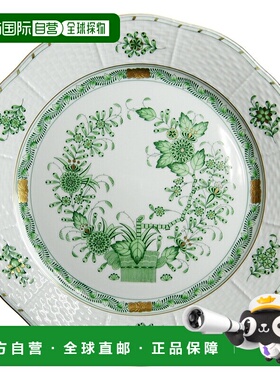 日本直邮HEREND 赫伦德 FV 印度之花 盘子 25cm 524餐盘