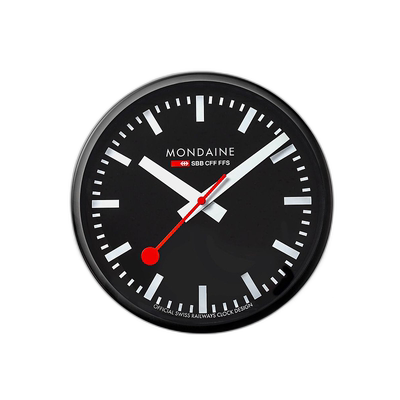 日本直邮MONDAINE A990 CLOCK 挂钟室内装饰 25CM石英乔迁开业入