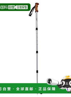 日本直邮Captain Stag FEELBOSCO 徒步手杖 弯曲握把 4 级滑动 M-