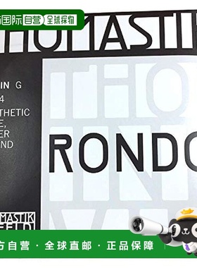【日本直邮】Thomastik托马斯 小提琴弦RO04RONDO G线合成芯/银线