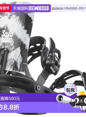 日本直邮SALOMON 23 - 24 NESTA 女士滑雪板固定器 黑色