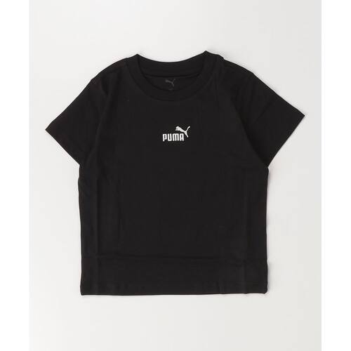 1h可退 日本直邮PUMA 彪马 儿童纯棉短袖T恤 小号ESS NO.1居中Log