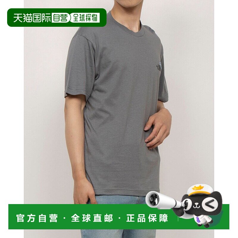 日本直邮 无 男士户外半袖印花logoT恤 NT32546北面