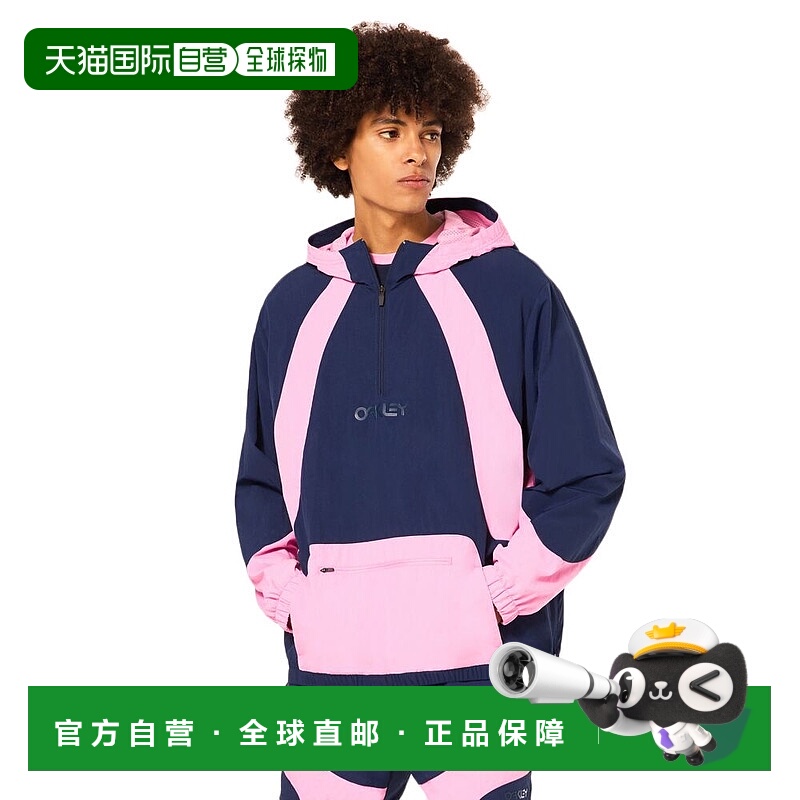 日本直邮oakley 男士 夹克衫欧克利拉链新款外套运动户外连帽休闲