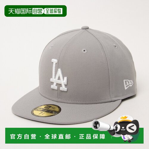 日本直邮NEW ERA 11591145 New Era 59FIFTY 棒球帽（道奇队灰白