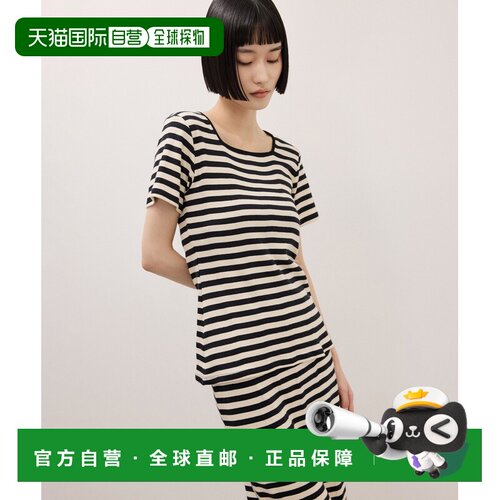 1h可退 日本直邮Adam et Rope' 女士 别注方领T恤 2026AEUM46080