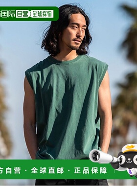 1h可退 日本直邮JEMORGAN 男女通用纯棉无袖T恤  JF76522S