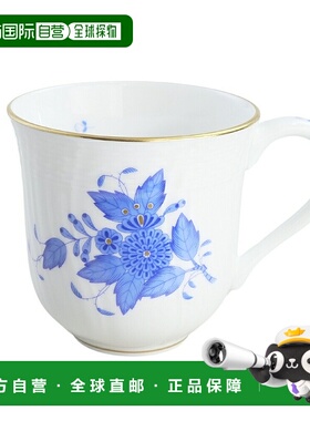 日本直邮HEREND AB Apony 蓝色马克杯 250ml 1729陶瓷