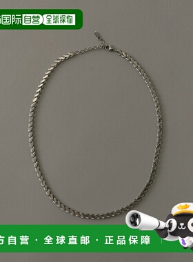 日本直邮SMELLY 男装 不锈钢叶形吊坠链 男士项链 SM261301201001