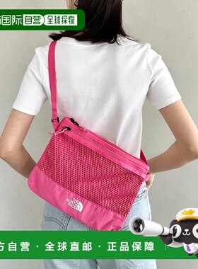 1h可退 日本直邮THE NORTH FACE 男女同款网面迷你斜挎包 IM12520