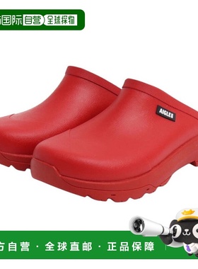 日本直邮AIGLE 女士橡胶凉鞋 科雷 防水耐用款[ZZFS063001] 红色