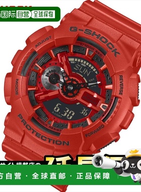 日本直邮卡西欧 G-Shock GA-110RRB-4AJF 经典款红色 CASIO G-SHO