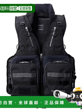 日本直邮Shimano 禧玛诺 救生衣 岩岸坚韧背心 FREE 黑色 VF-229X