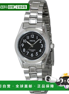 【日本直邮】CREPHA 手表 女款 防水 金属银色表带TE-AL010-BKS