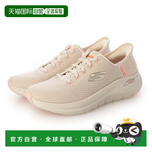日本直邮SKECHERS 女士 低帮运动鞋 一脚蹬 SLIP INS 足弓支撑 2.