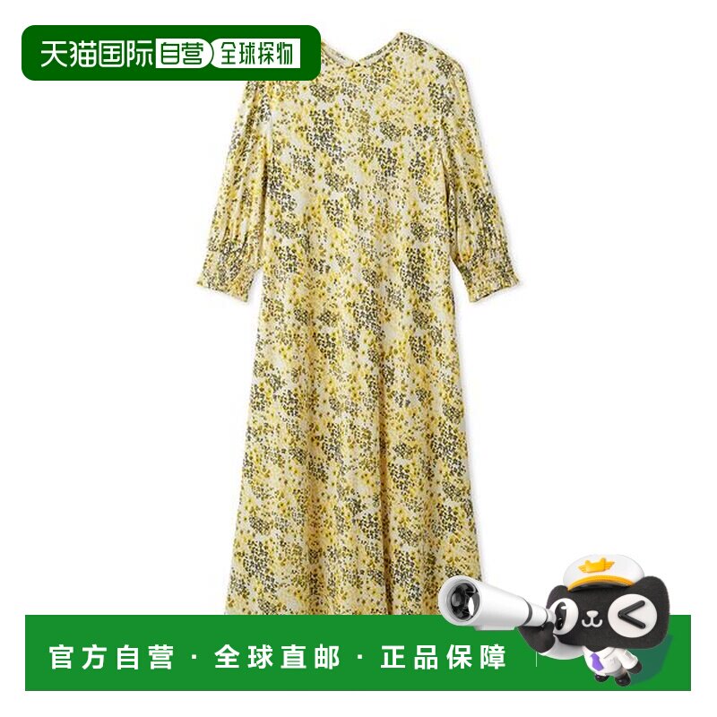 日本直邮Mila Owen 女装 小花纹后背蝴蝶结修身连【付后1h可退】