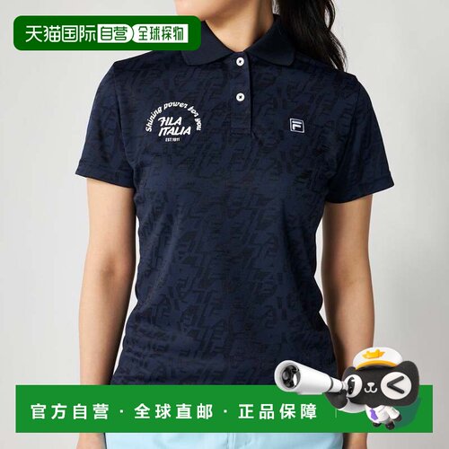 日本直邮FILA 高尔夫短袖衬衫 / 女士（NV）斐乐
