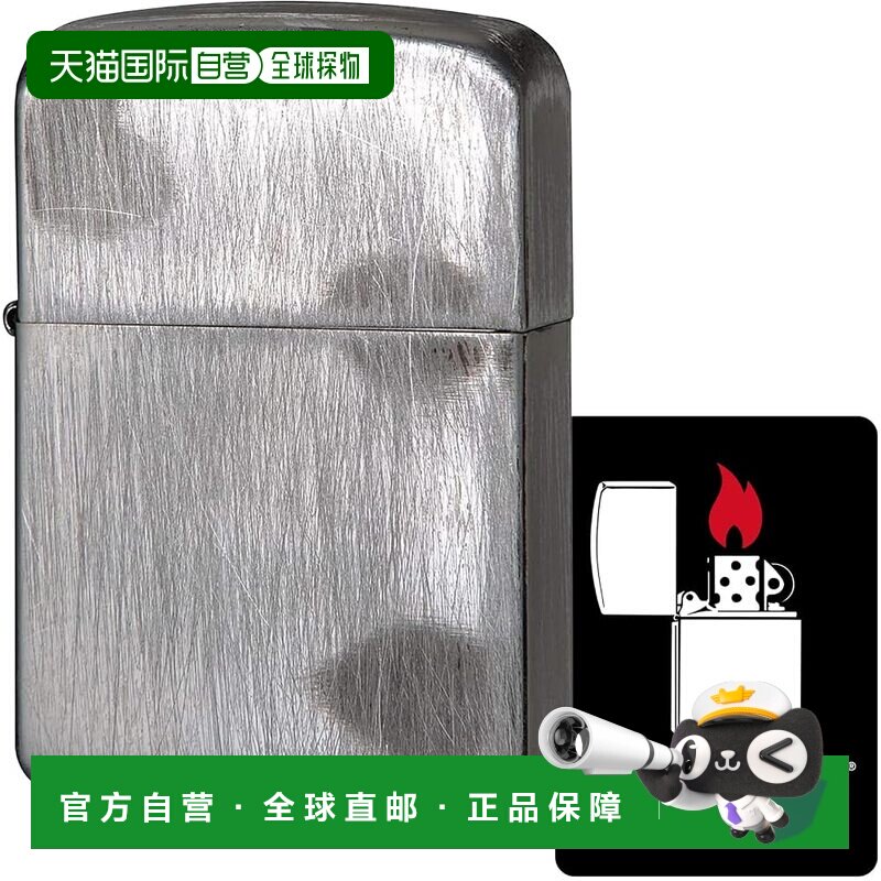 【日本直邮】Zippo 打火机 防风 黄铜 双面 1941 复制品 银色 194
