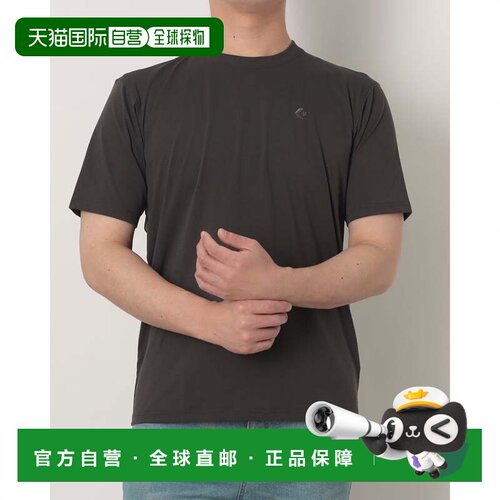 日本直邮Converse 男士半袖T恤 泼墨印花 M 40300631 黑匡威