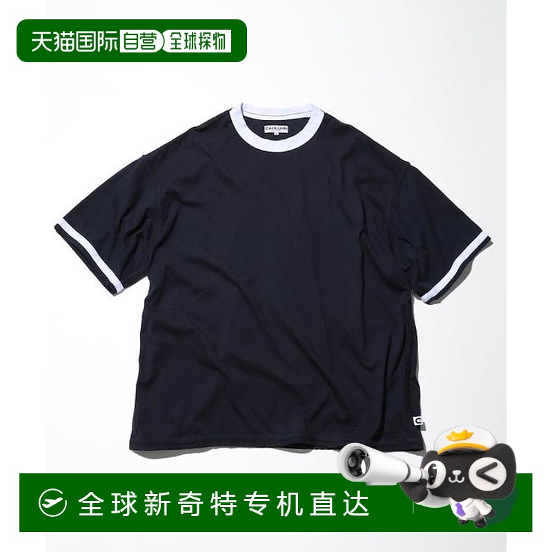 日本直邮CAHLUMN Reversible Trim T-Shirt T恤时尚经典针织