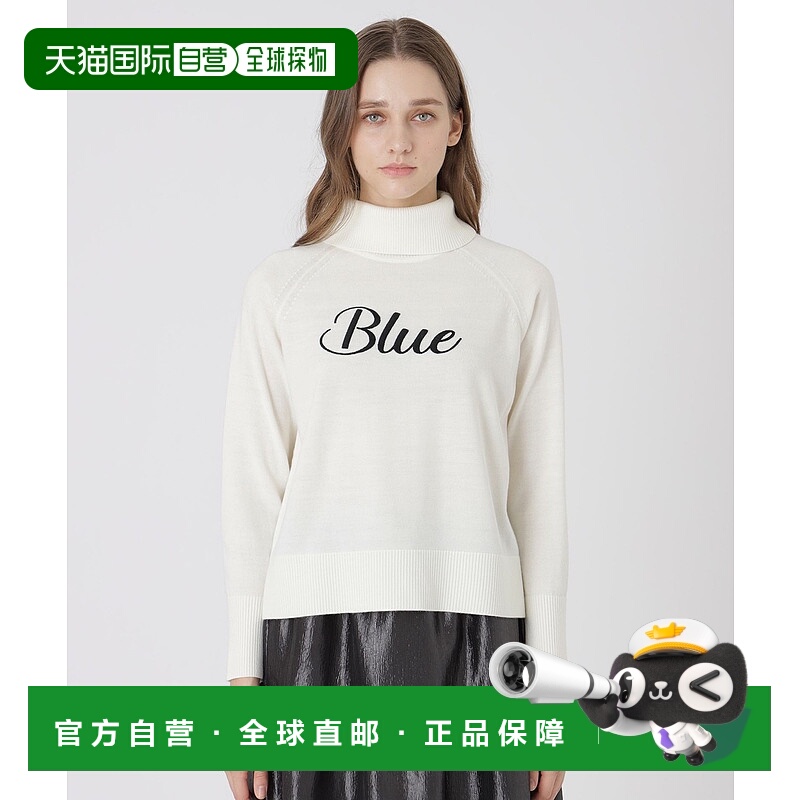 1h可退 日本直邮BLUE LABEL CRESTBRIDGE 女士 宽松落肩设计 羊毛