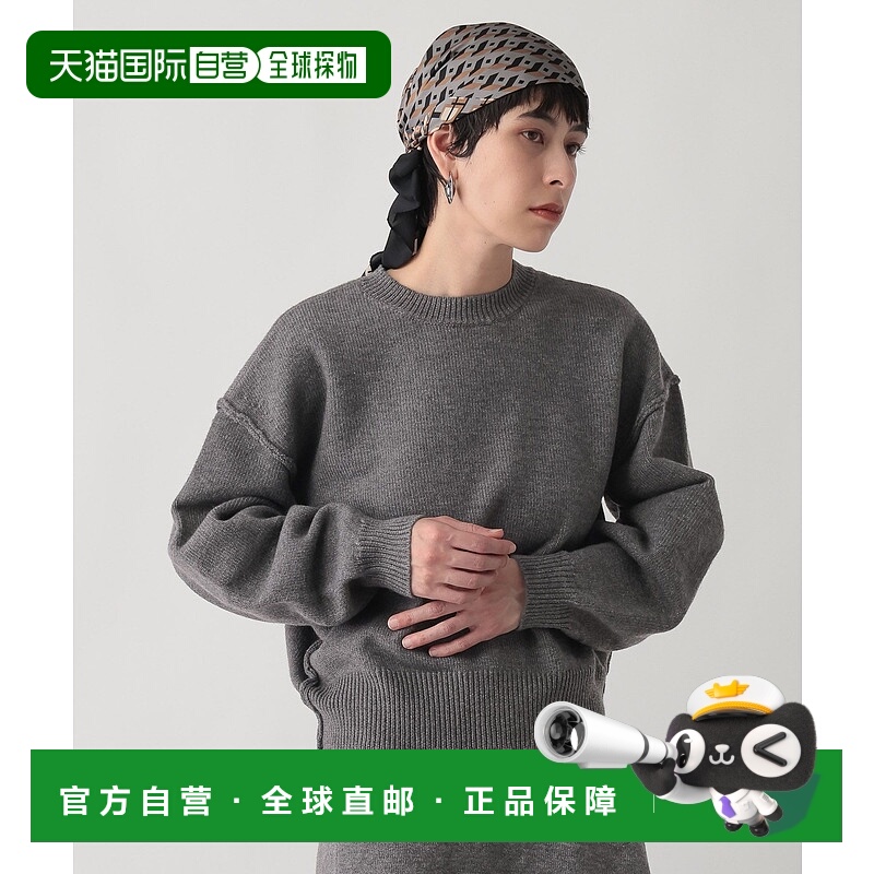 1h可退 日本直邮studio CLIP 女装 宽松版型 针织套头衫 落肩设计